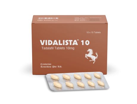Vidalista Tadalafil 20mg 10 tabs | Centurion Labs