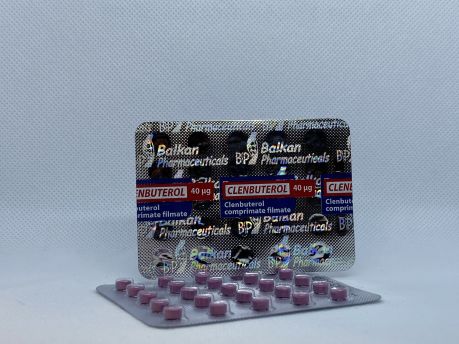 Clenbuterol 40 mсg x 100 tabs | Balkan Pharmaceuticals